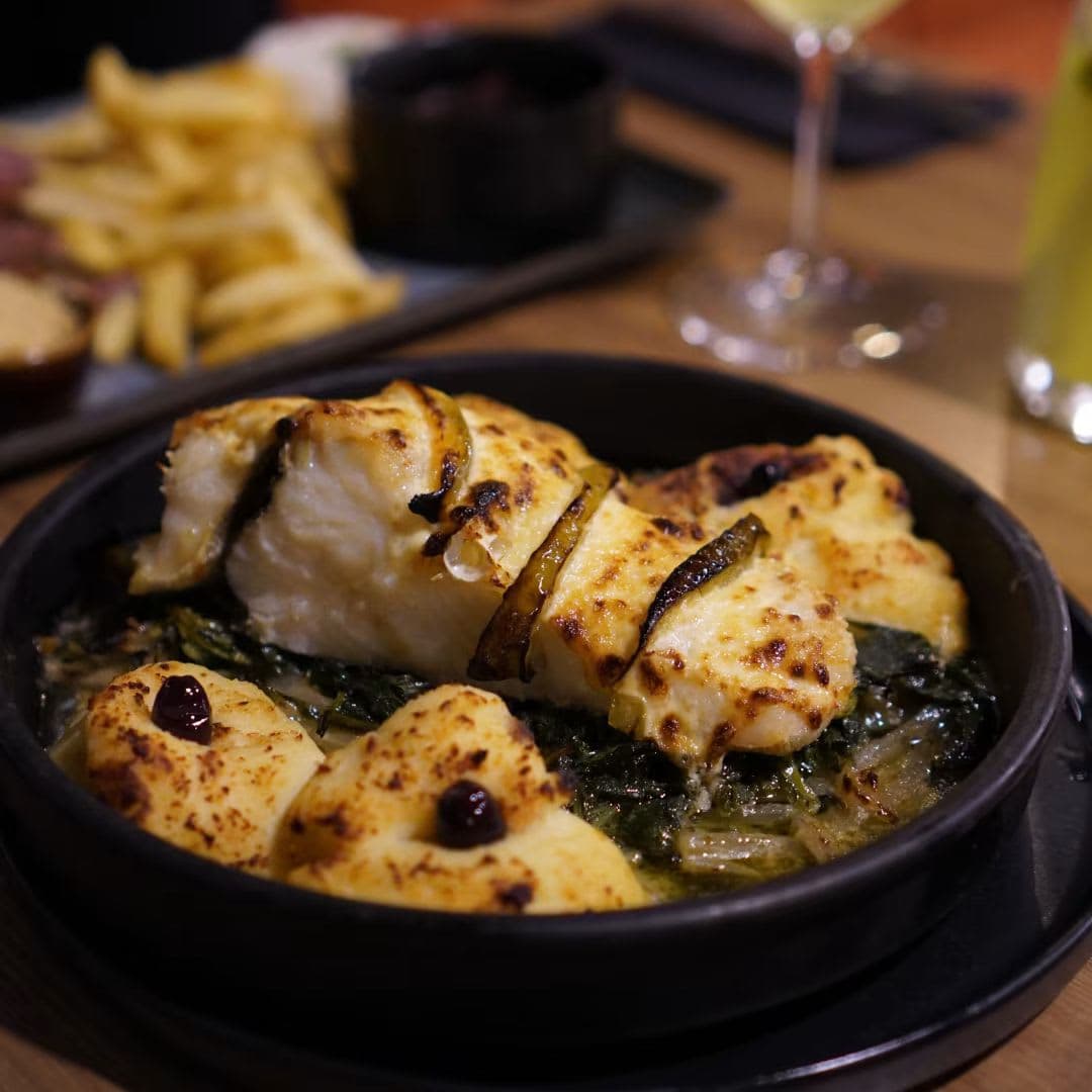 Bacalhau à Ribatejo